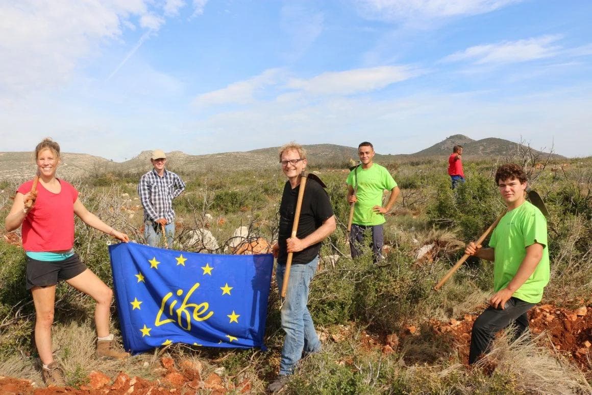Restore Desertified Areas with an Innovative Tree Growing Method Across the Mediterranean Border to Increase Resilience